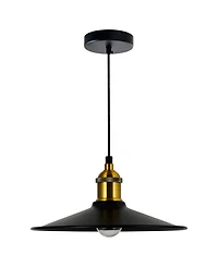 Cwi Lighting 9" Metal Brave 1 Mini Pendant