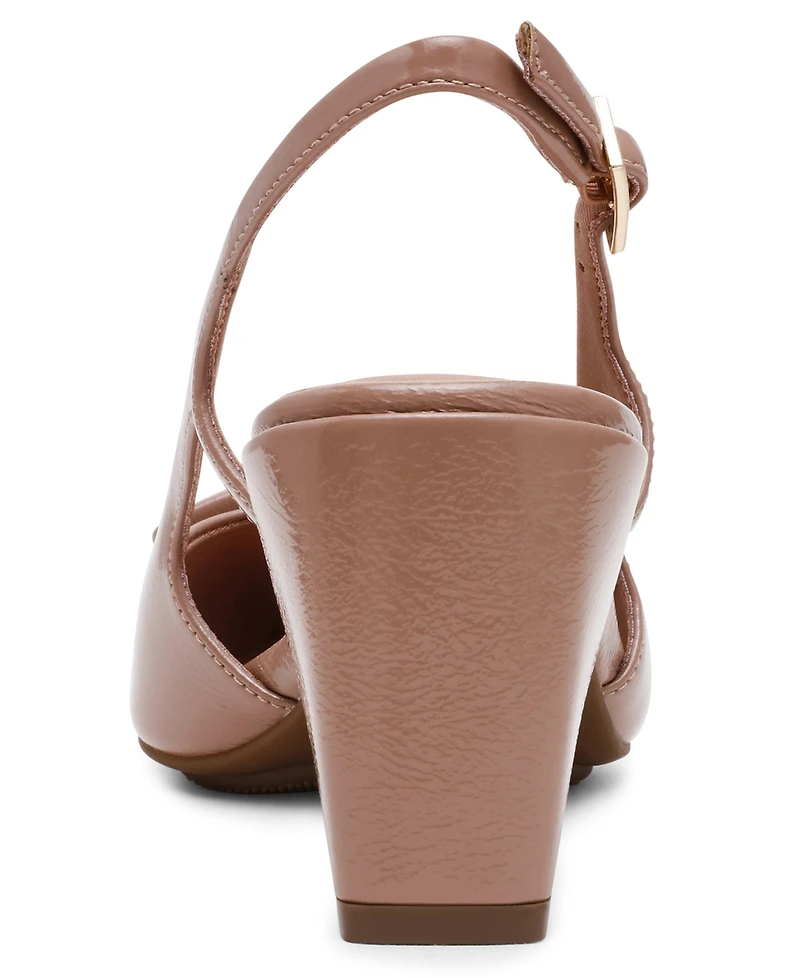 Anne Klein Women's Renetta Slingback Block Heel Pumps
