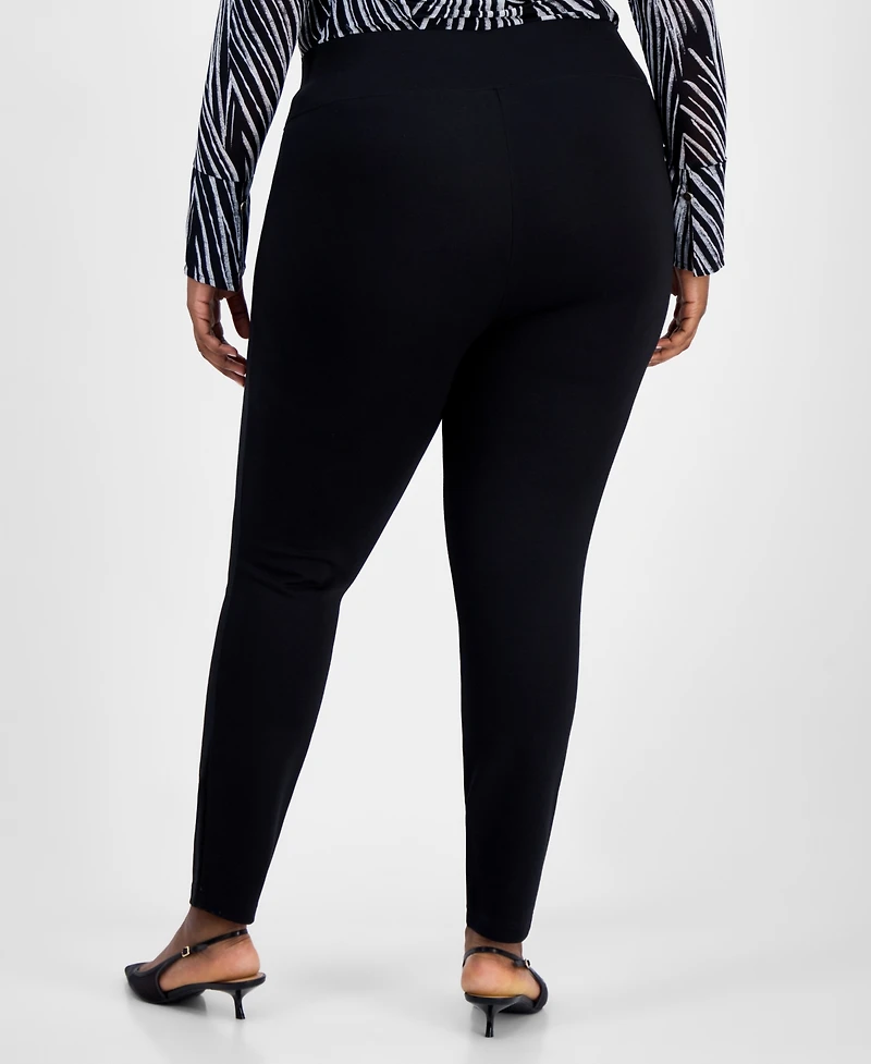 I.n.c. International Concepts Plus High-Rise Leggings, Macy's Exclusive