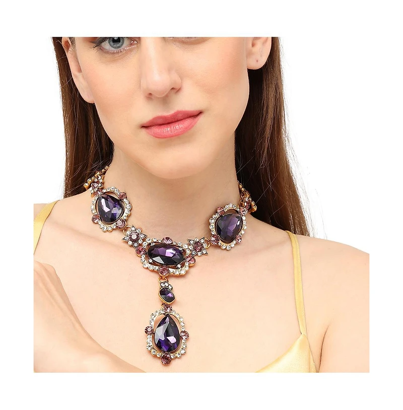 Sohi Rhinestones Jewellery Set
