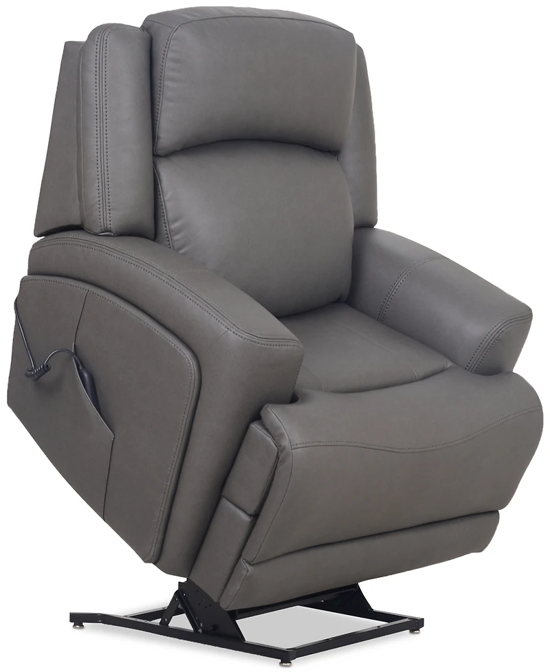 Hessler 46" Large Lift Recliner with Power Headrest, Exclusively at Macys