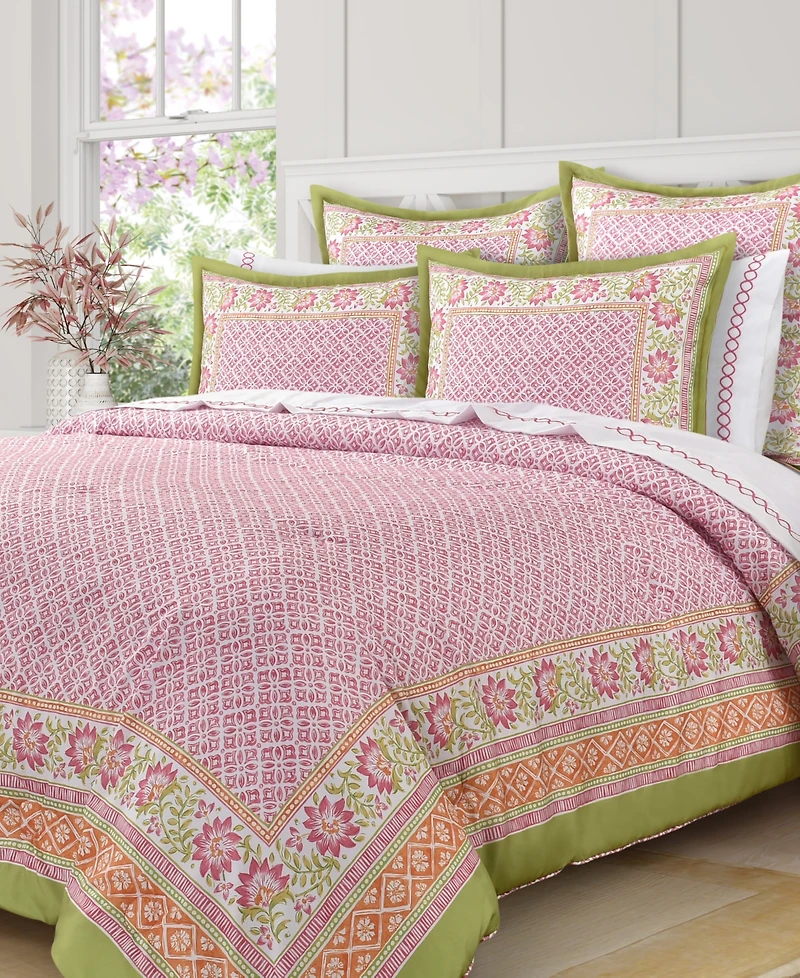 J by J Queen Bold Shiloh 3-Pc. Comforter Set