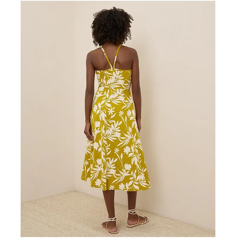 Pact Women's Organic Cotton Fit & Flare Midi Dress - Shorty