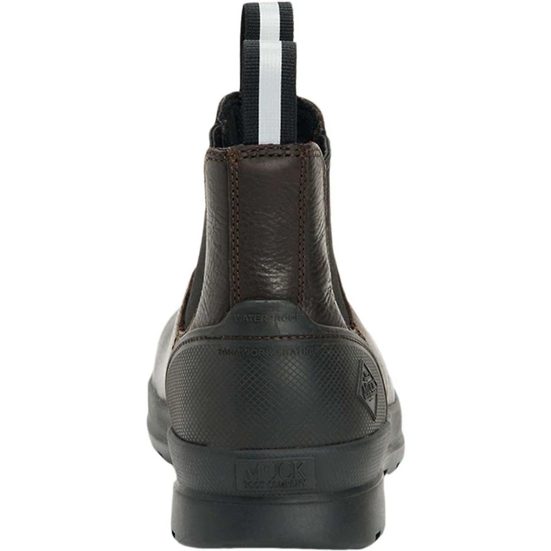 Muck Men's Chore Farm Leather Comp Toe Chelsea Boot
