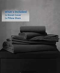 Nestl Ultra Soft Prewashed 2-Pc. Duvet Cover Set, Twin/Twin Xl