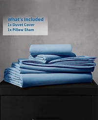 Nestl Ultra Soft Prewashed 2-Pc. Duvet Cover Set, Twin/Twin Xl