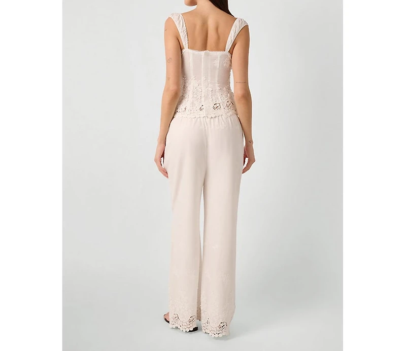 WeWoreWhat Women's Tie Waist Pant