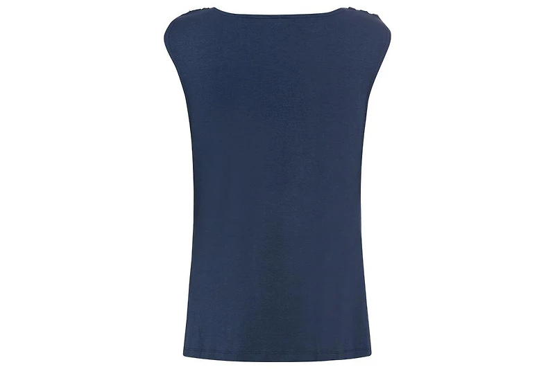 Olsen Women's Cowl Neck Sleeveless Top