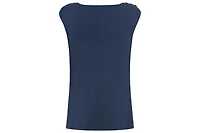 Olsen Women's Cowl Neck Sleeveless Top