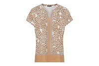 Olsen Women's Tropic Mix Print T-Shirt