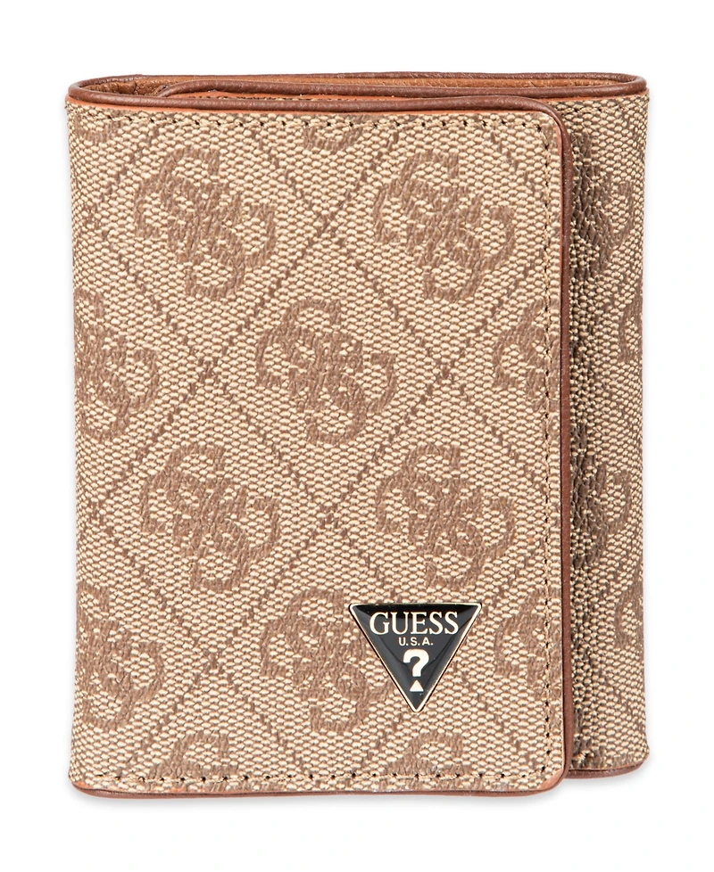 Guess Men's Rfid Quatro G Trifold Wallet