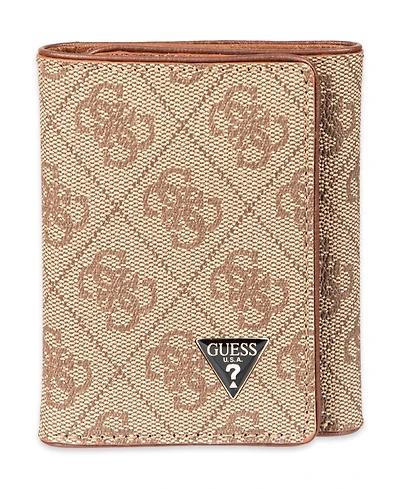 Guess Men's Rfid Quatro G Trifold Wallet