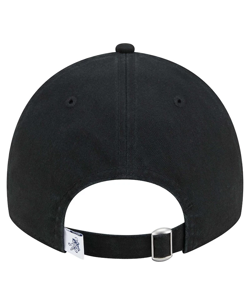 New Era Men's Black Dallas Cowboys Main 9TWENTY Adjustable Hat