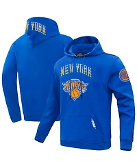 Pro Standard Men's Blue New York Knicks 2024/25 City Edition Pullover Hoodie