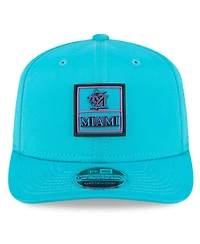 New Era Men's Teal Miami Marlins 2025 City Connect 9SEVENTY Adjustable Hat