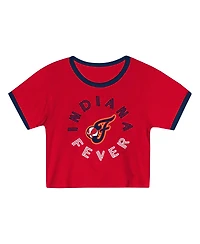 Outerstuff Toddler 2-Piece Red Indiana Fever Double Run T-Shirt and Shorts Set