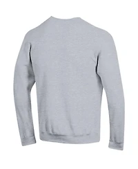 Champion Men's Heather Gray South Carolina Gamecocks Arch Over Logo Pullover Sweatshirt