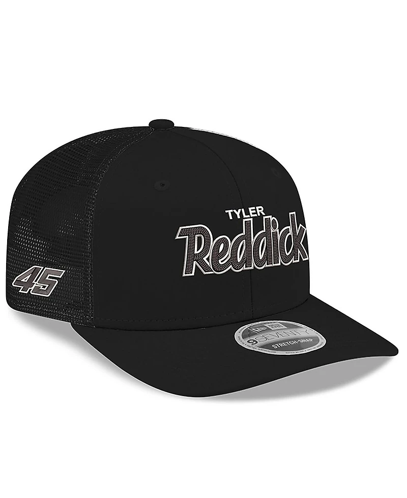 New Era Men's Black Tyler Reddick 9SEVENTY Chain Glow Stretch-Snap Hat