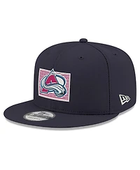 New Era Men's Navy Colorado Avalanche State Pride 9FIFTY Snapback Hat
