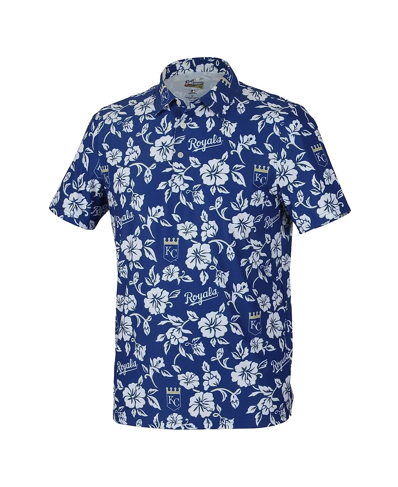 Reyn Spooner Men's Blue Kansas City Royals Pua Performance Polo Shirt