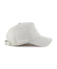 '47 Brand Men's Cream Miami Dolphins Foundation Offside Adjustable Hat