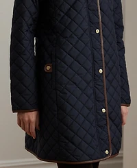 Lauren Ralph Lauren Women's Hooded Quilted Coat