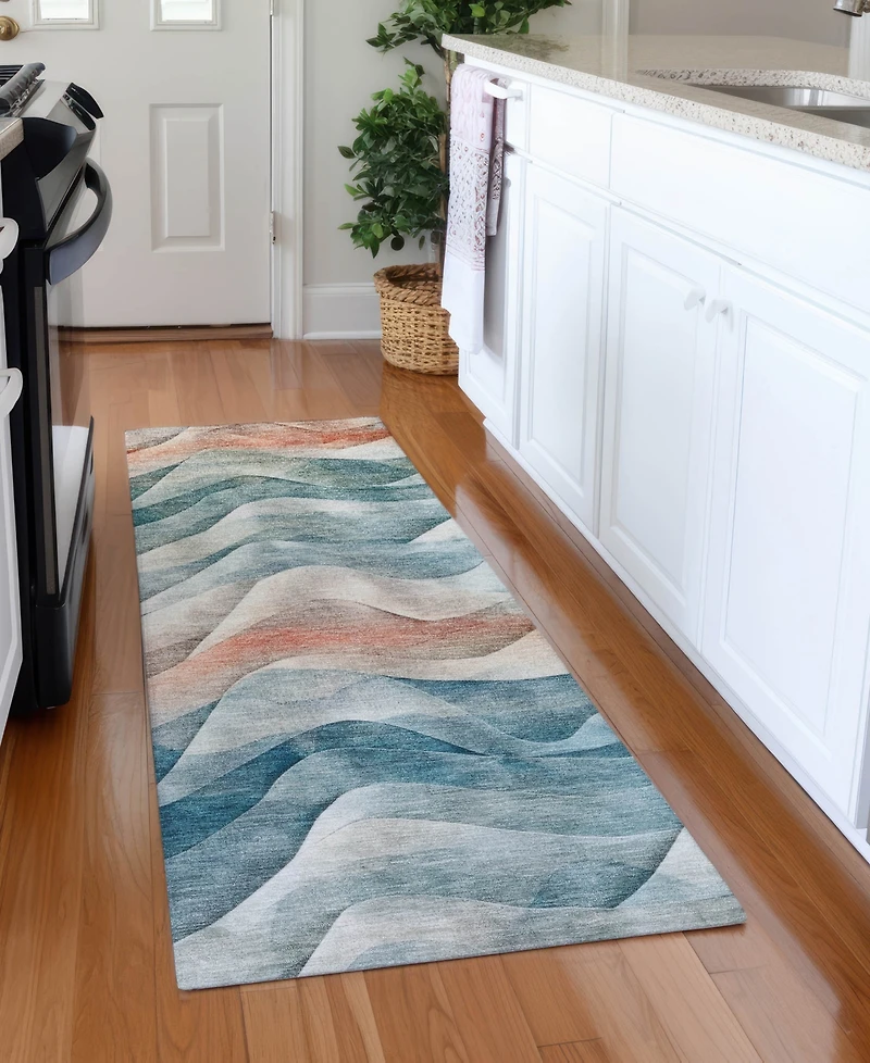 Addison Chantille Machine Washable ACN1623 2'3"x7'6" Runner Area Rug
