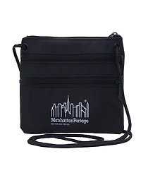 Manhattan Portage Triple Zipper Crossbody Pouch