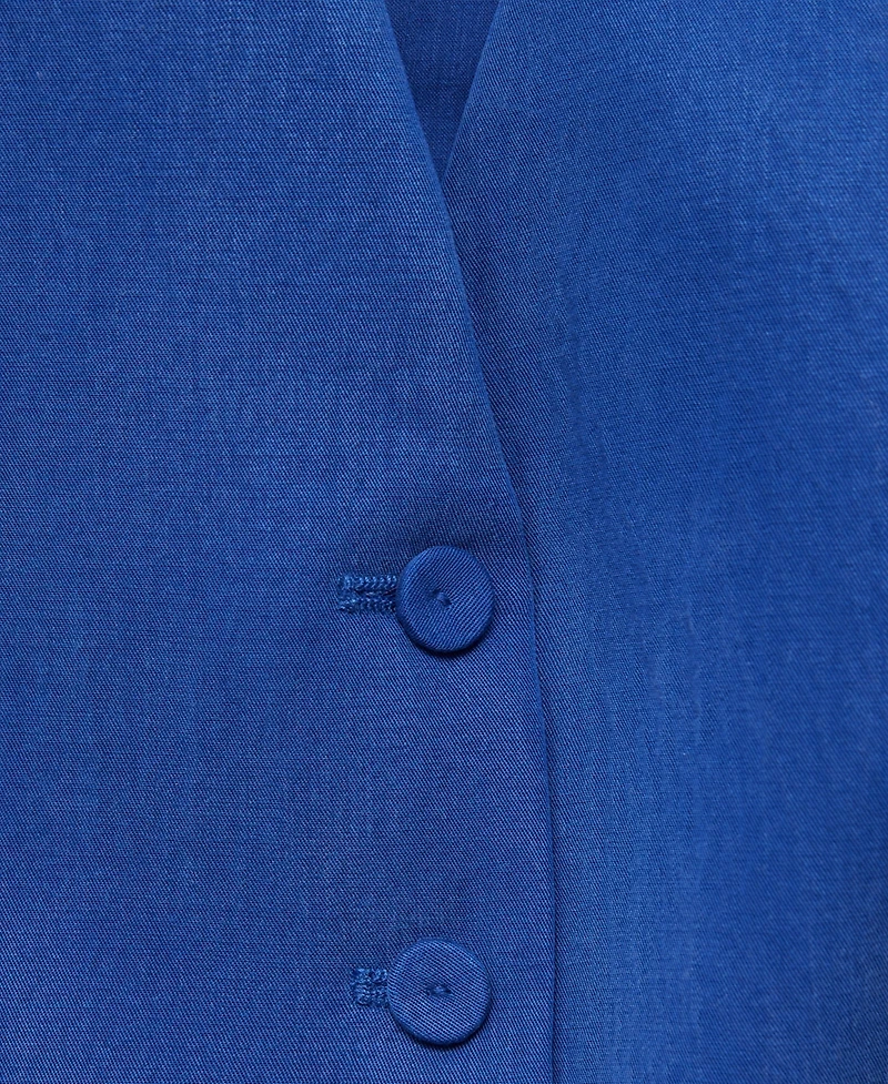 Mango Women's Straight Lyocell Suit Vest