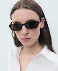 Mango Women's Linen Oversized Shirt