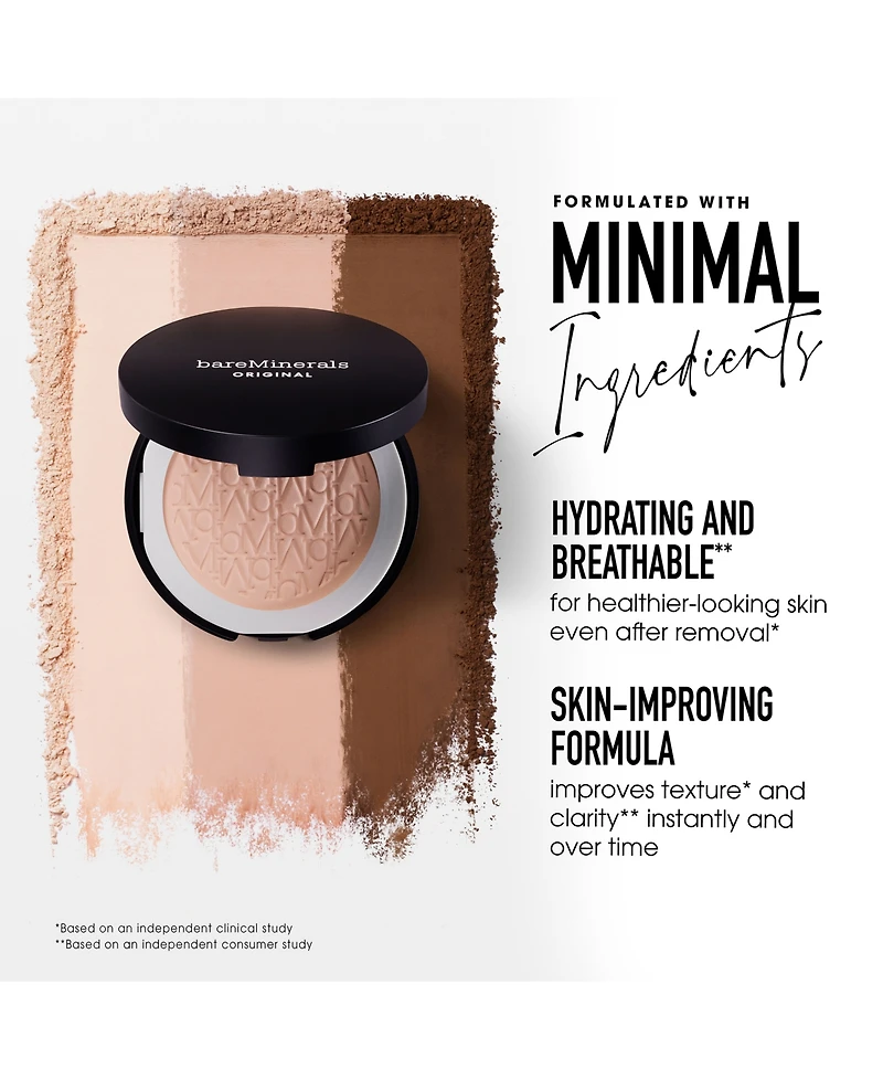 Original Talc-Free Pressed Powder Foundation Mineral Spf 15