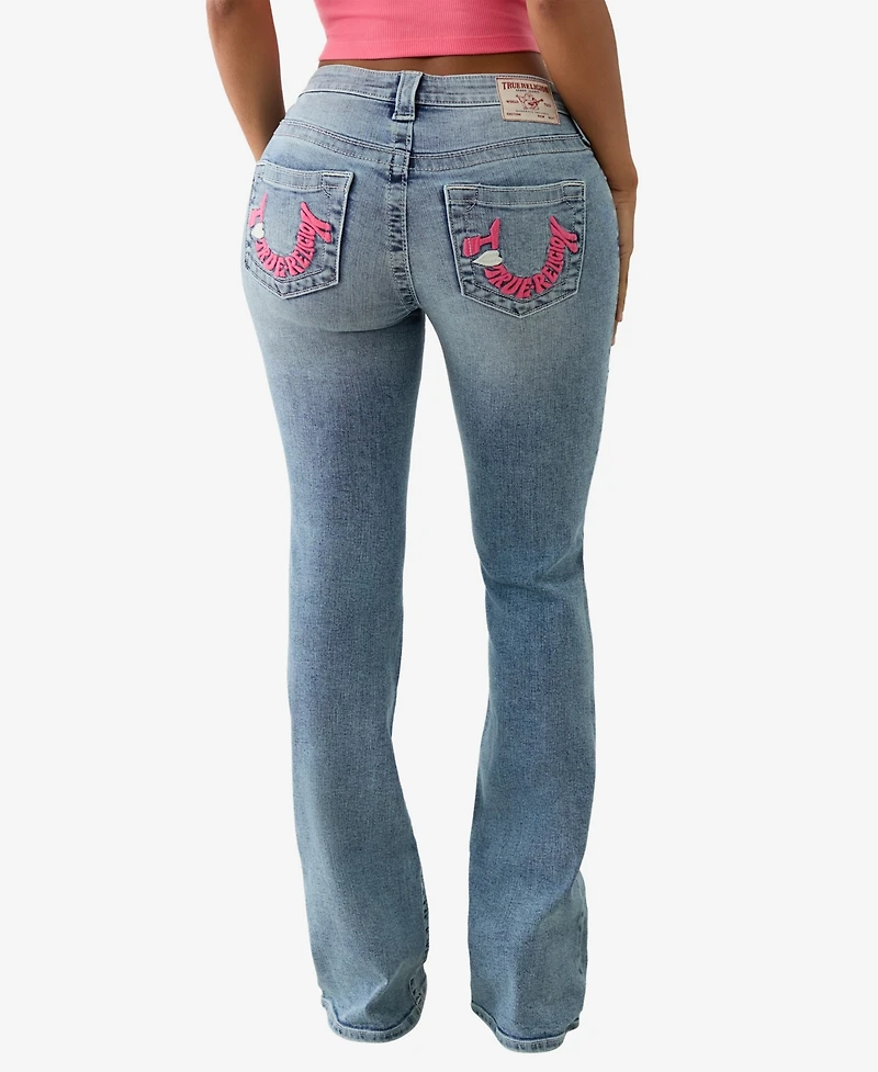 True Religion Women's Becca I Love True Bootcut Jeans
