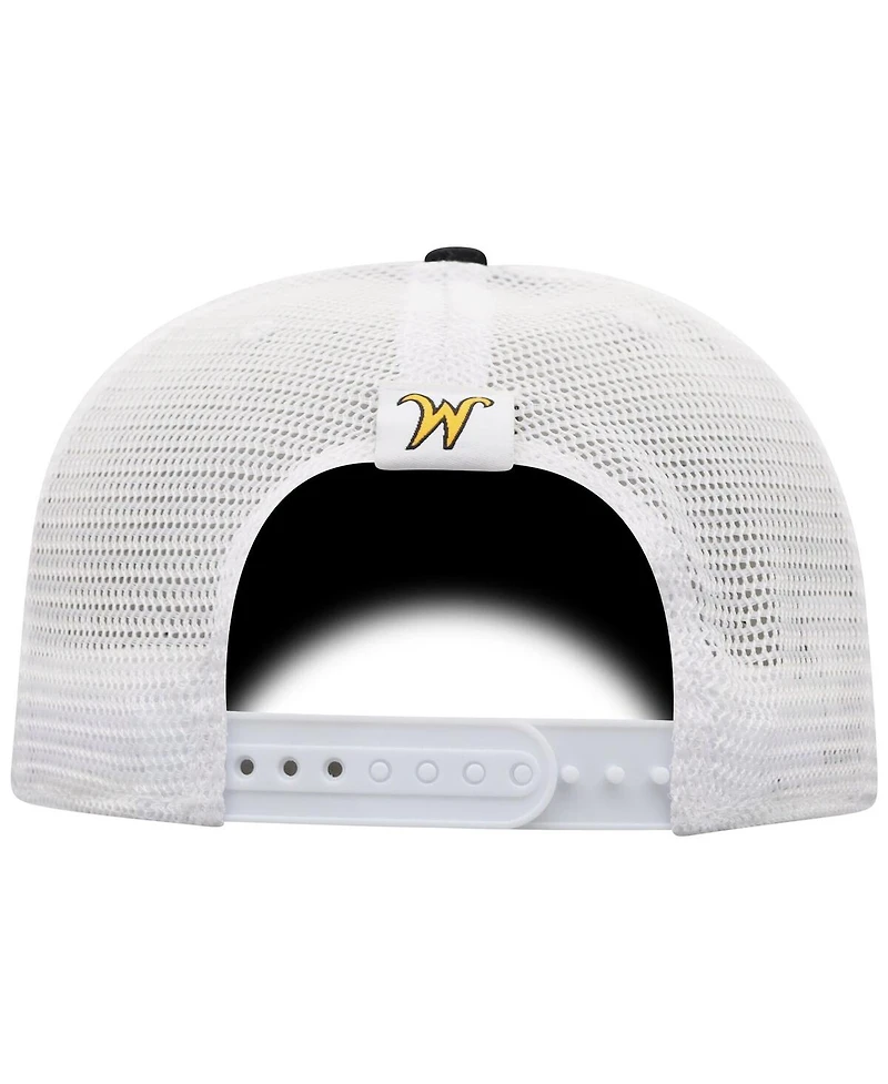 Top of the World Men's Black Wichita State Shockers Victory Baseline Adjustable Trucker Hat