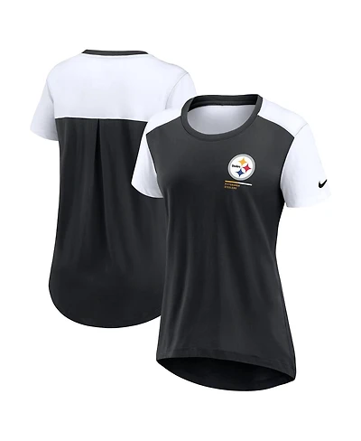 Nike Women's Black Pittsburgh Steelers Performance Fashion T-Shirt