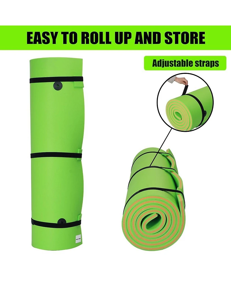 Hallolure Water Floating Mat Foam Pad