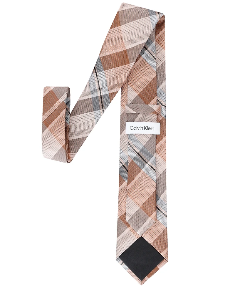 Calvin Klein Men's Rowe Plaid Tie