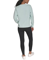 Calvin Klein Performance Women's Long-Sleeve Crewneck T-Shirt