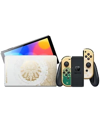 Nintendo Switch Oled Legend of Zelda: Tears of the Kingdom Edition with MightySkins Console and Controller Skin Voucher