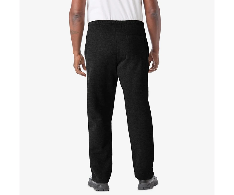 KingSize Big & Tall Fleece Open-Bottom Sweatpants