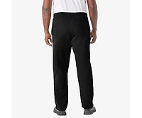 KingSize Big & Tall Fleece Open-Bottom Sweatpants