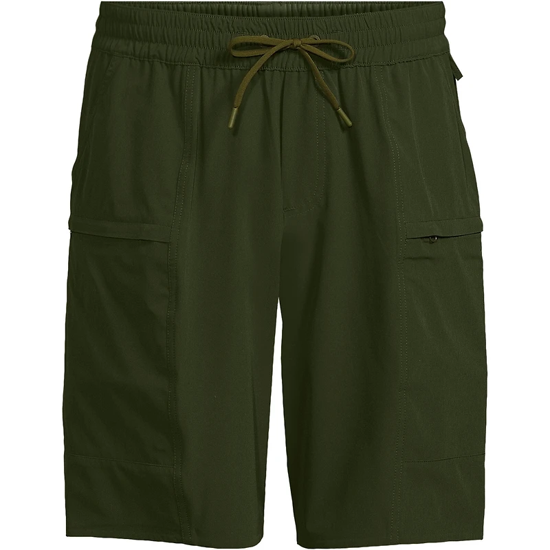 Lands' End Men's 9 Inch Packable Cargo Swim Shorts