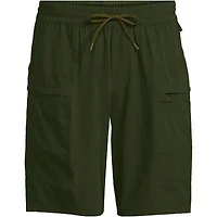 Lands' End Men's 9 Inch Packable Cargo Swim Shorts