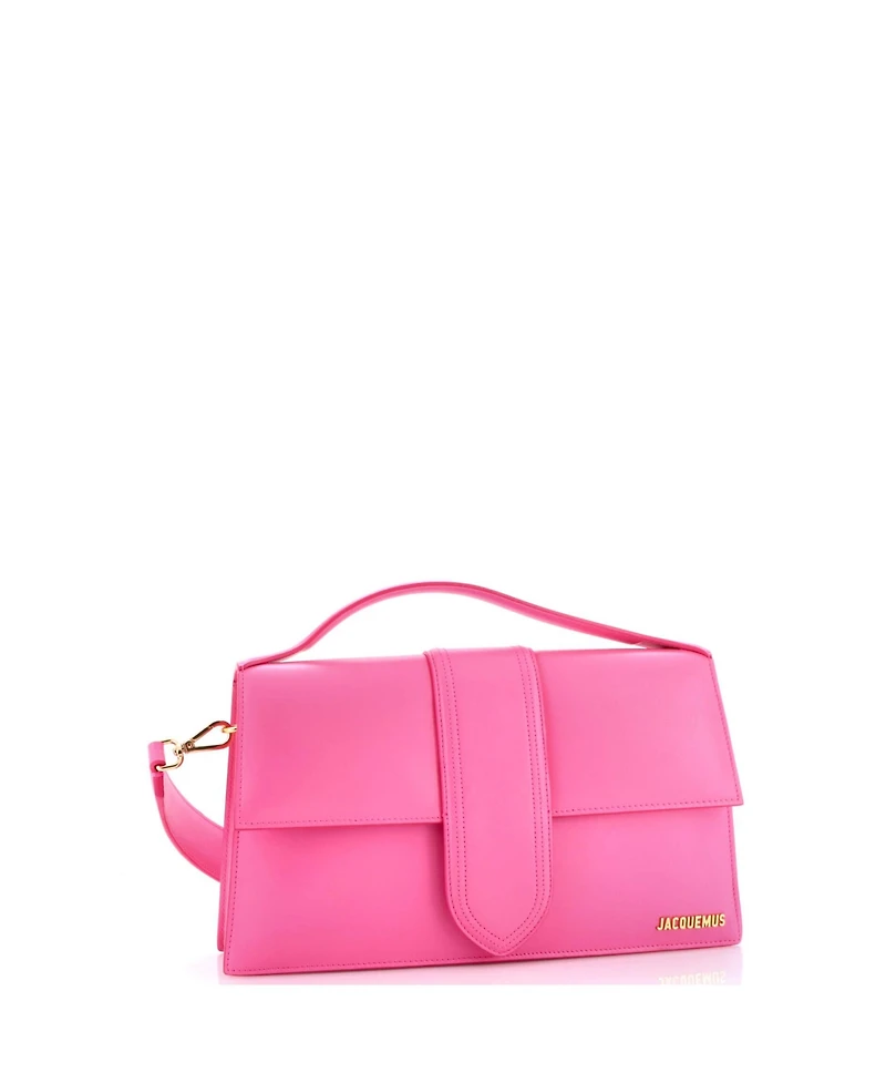 Pre-Owned Jacquemus Le Bambinou Flap Bag Leather