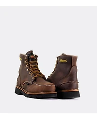 Thorogood Men's 1957 Series Waterproof 6" Safety Moc Toe Work Boots for Men
