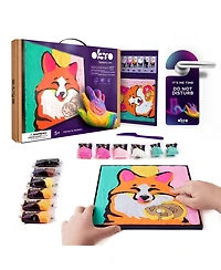 Okto Clay-by-Numbers Kit – “Fox” (11.4” x 11.4”)