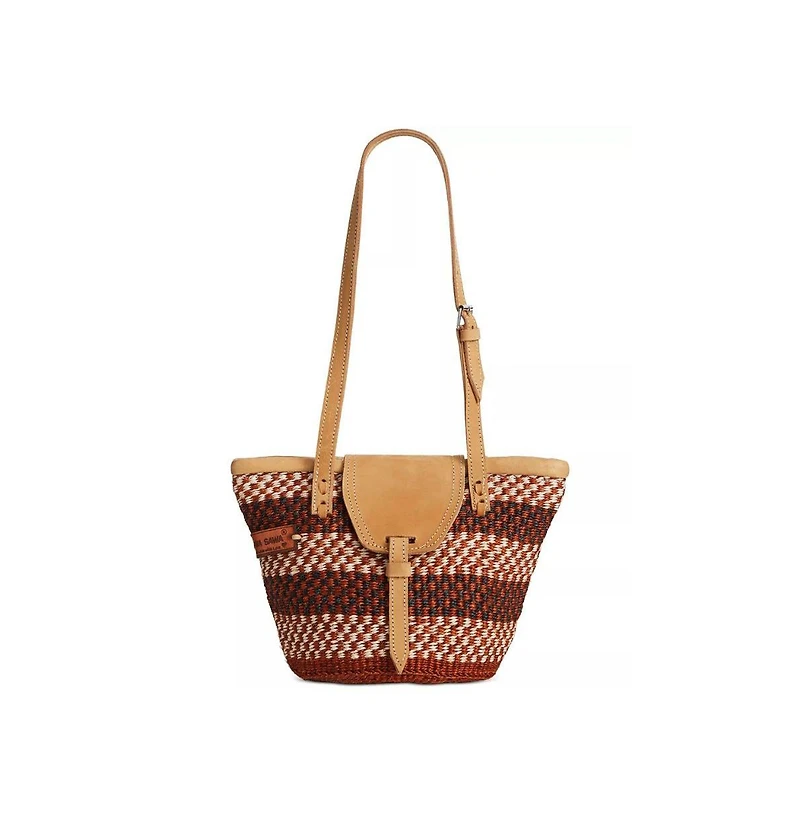 Waves on Earth Handmade Sisal Tote Bag