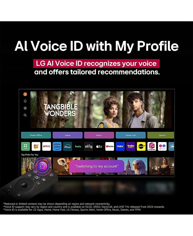 Lg Oled77C5PUA 77" 4K Uhd OLED evo C5 Smart Tv with AudioQuest Sky 3m Hdmi Cable