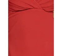 Seni & Cade Juniors' Pleated Bust Sleeveless Midi Dress