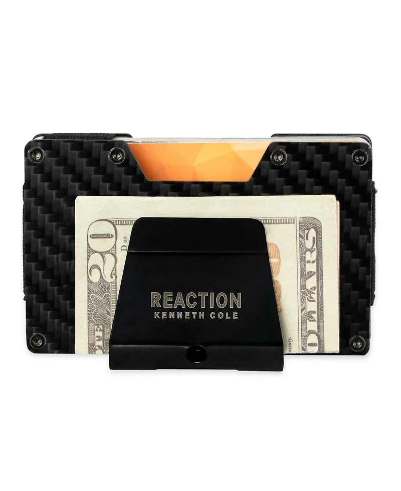 Kenneth Cole Reaction Men's Rfid Slim Hard Side Money Clip Wallet