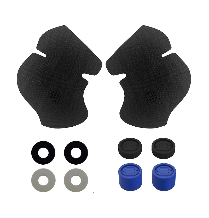 Sony Playstation 5 Slim Digital with Extra Cosmic Red Controller, Plantronics Headset, Fps Grip Kit, Charge Dock and MightySkins Decal Voucher + 2 Yea